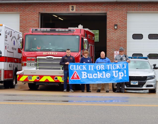 Seat belt push begins